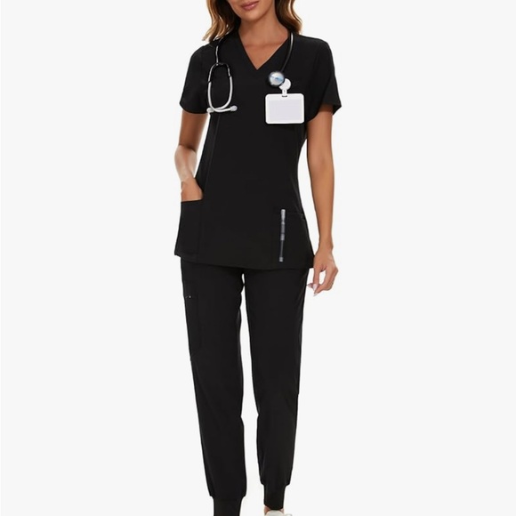 Scrubs 7 Pair Top & Bottom Matching Sets Collection, Gently Used - Picture 12 of 16